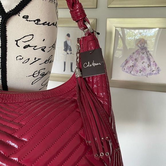 ✨SOLD!✨SALE!✨Cole Haan NWT! Genevieve Leather Bag - Picture 4 of 15